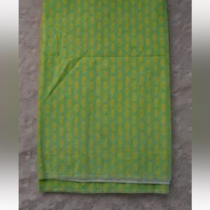 Garanimals Green Yellow Leaf Baby Blanket Receiving Flannel Security Leaves